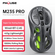Tri-Mode Rechargeable RGB Gaming Mouse