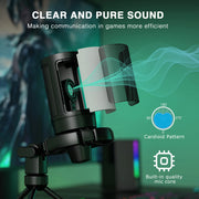 FIFINE A2 RGB Gaming Microphone