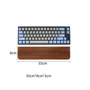 Walnut Mechanical Keyboard Wrist Rest