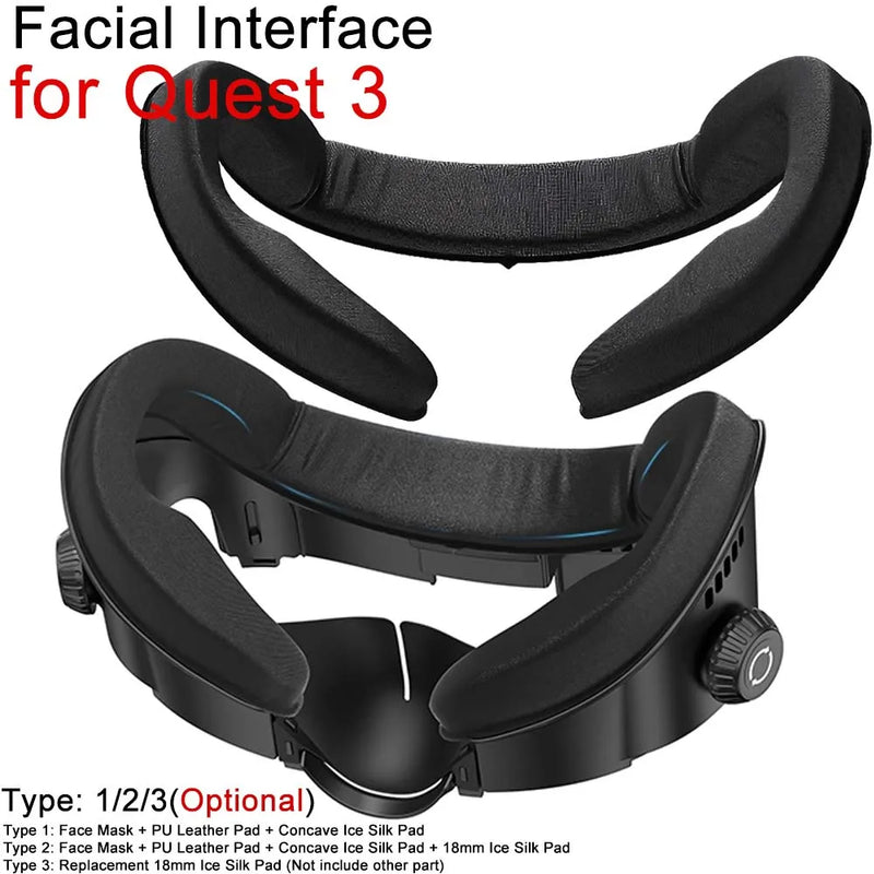AMVR Quest 3 Face Interface