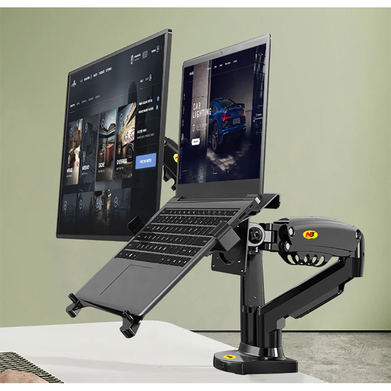F160 Dual Monitor Laptop Arm
