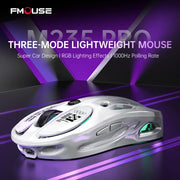 Tri-Mode Rechargeable RGB Gaming Mouse