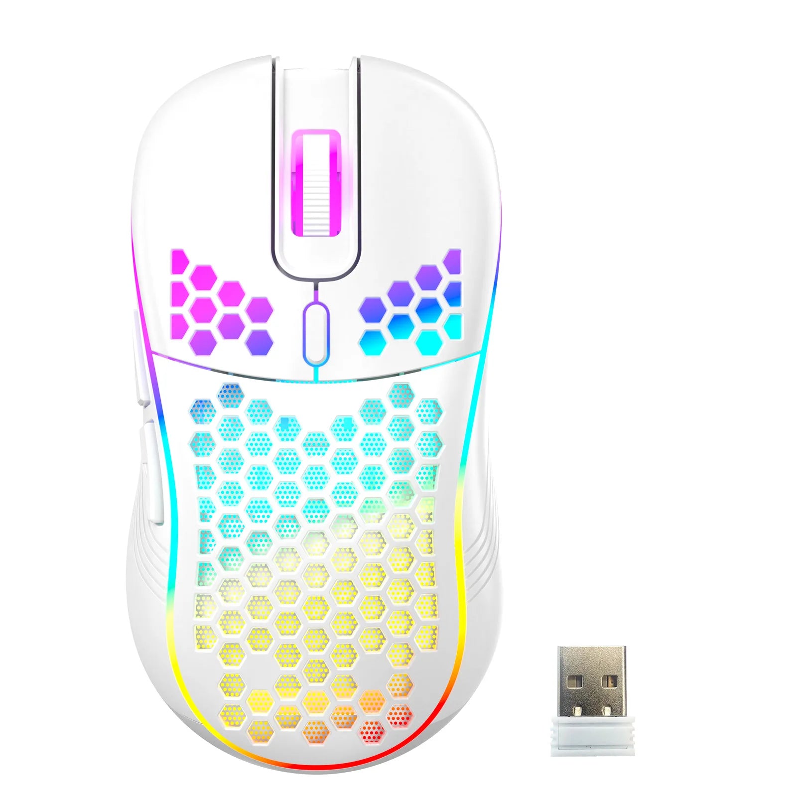 7200DPI Honeycomb RGB Gaming Mouse