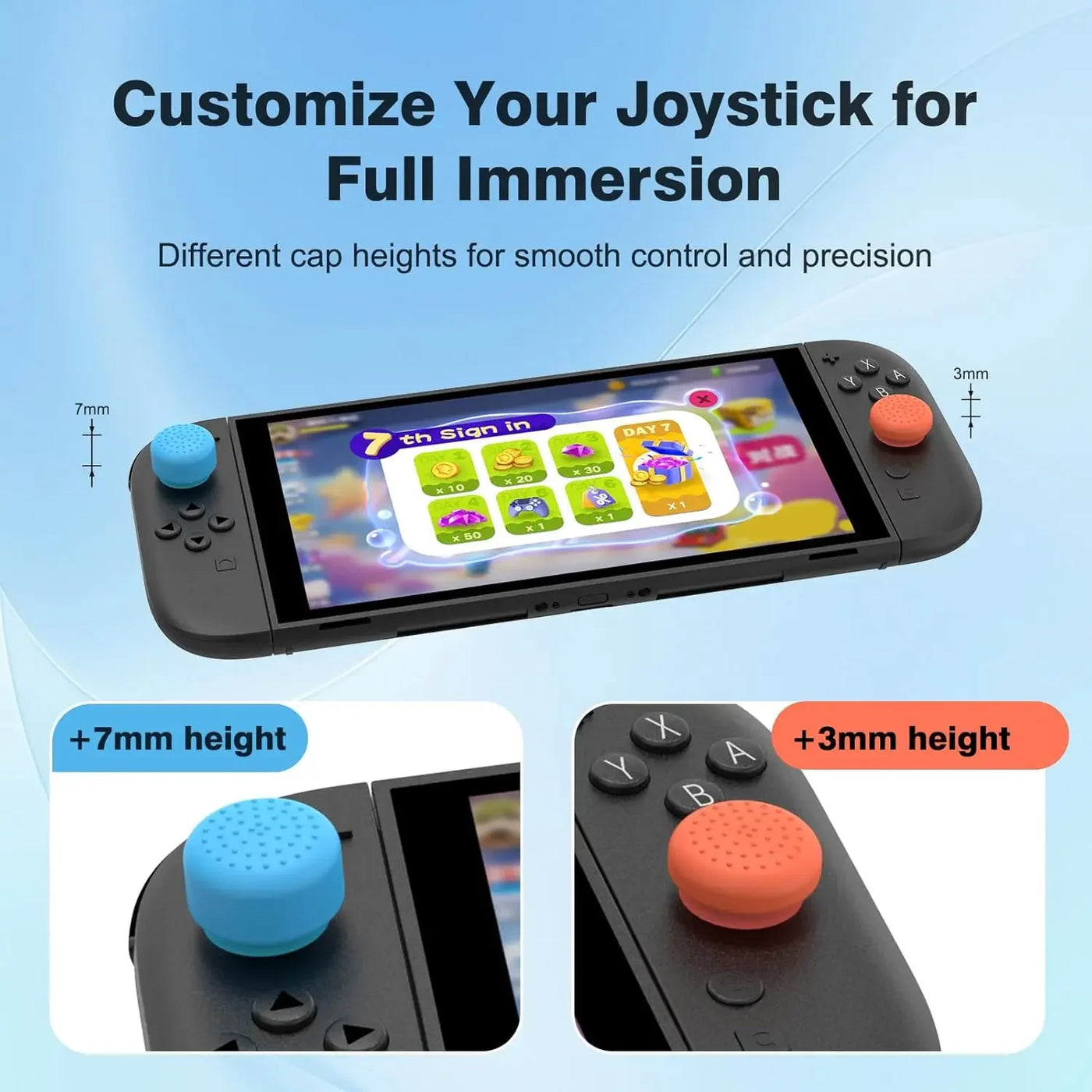 Switch 2 Silicone Thumb Grips