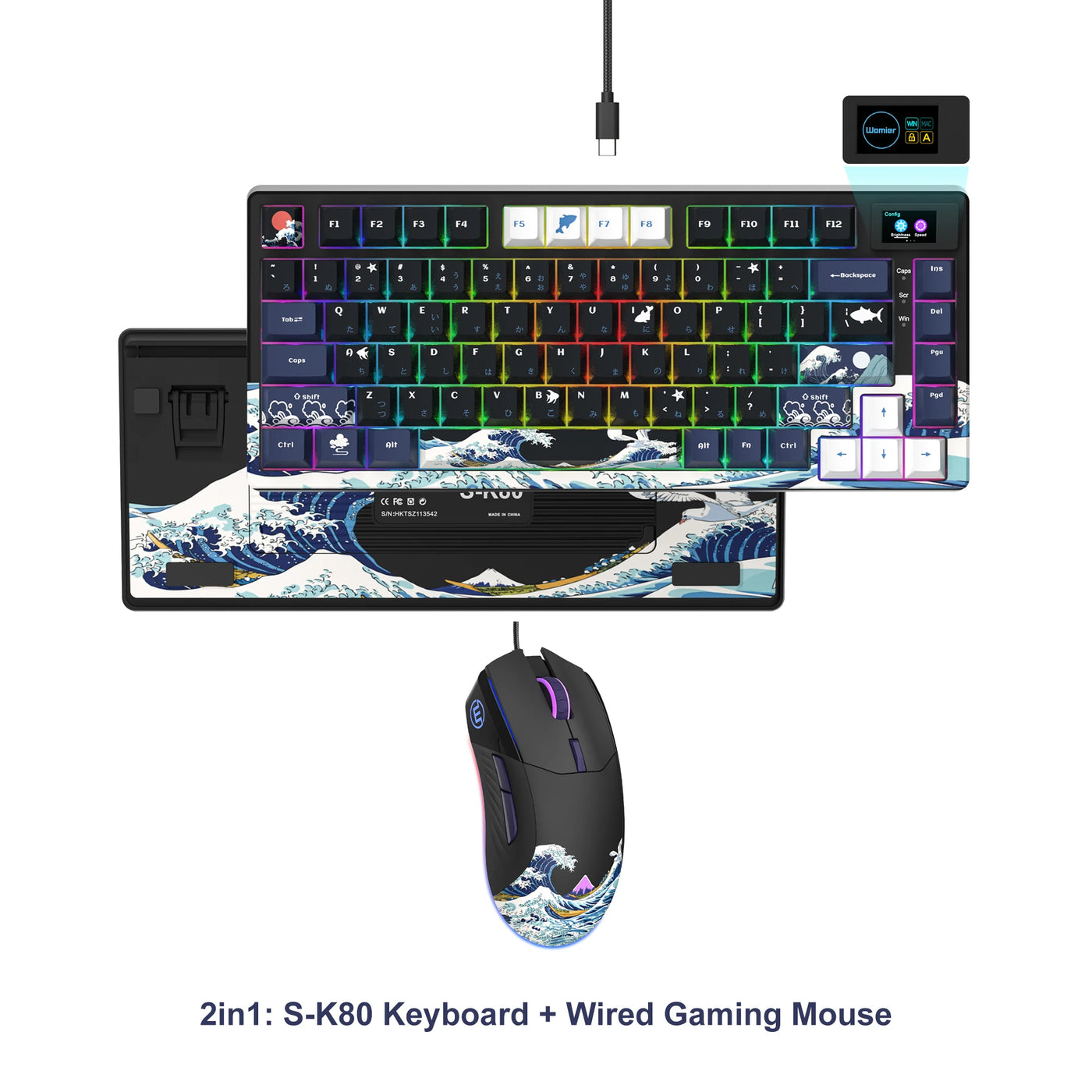 Womier SK80 RGB Mechanical Keyboard