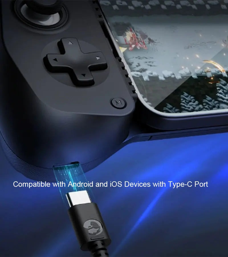 Type-C Stretchable Mobile Gaming Controller