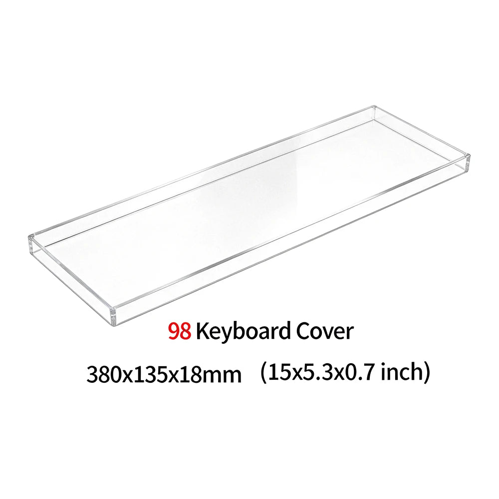 Clear Acrylic Keyboard Dust Cover