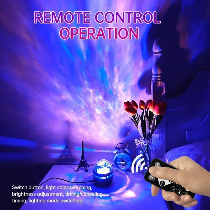 USB RGB Galaxy Projector