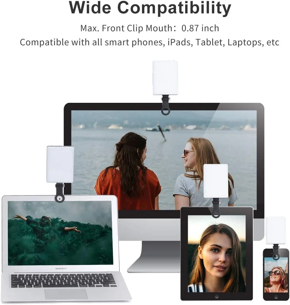 Clip-On LED Selfie Video Light