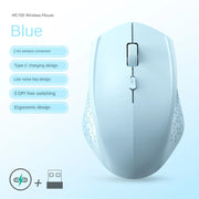 Bluetooth 5.2 Rechargeable Silent Mouse