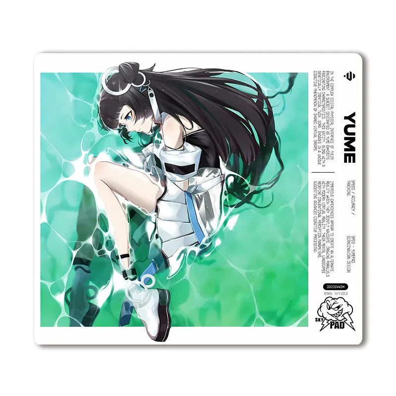 SORA Frosted Glass Gaming Mousepad