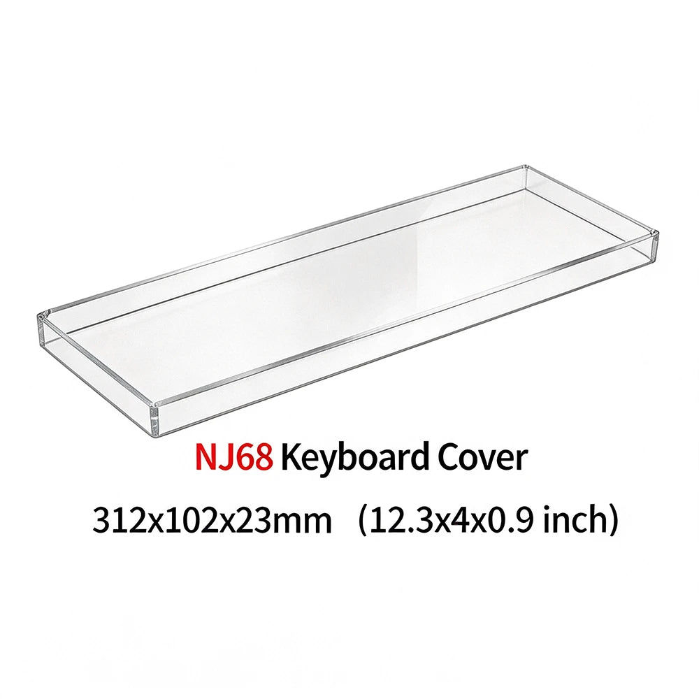 Clear Acrylic Keyboard Dust Cover