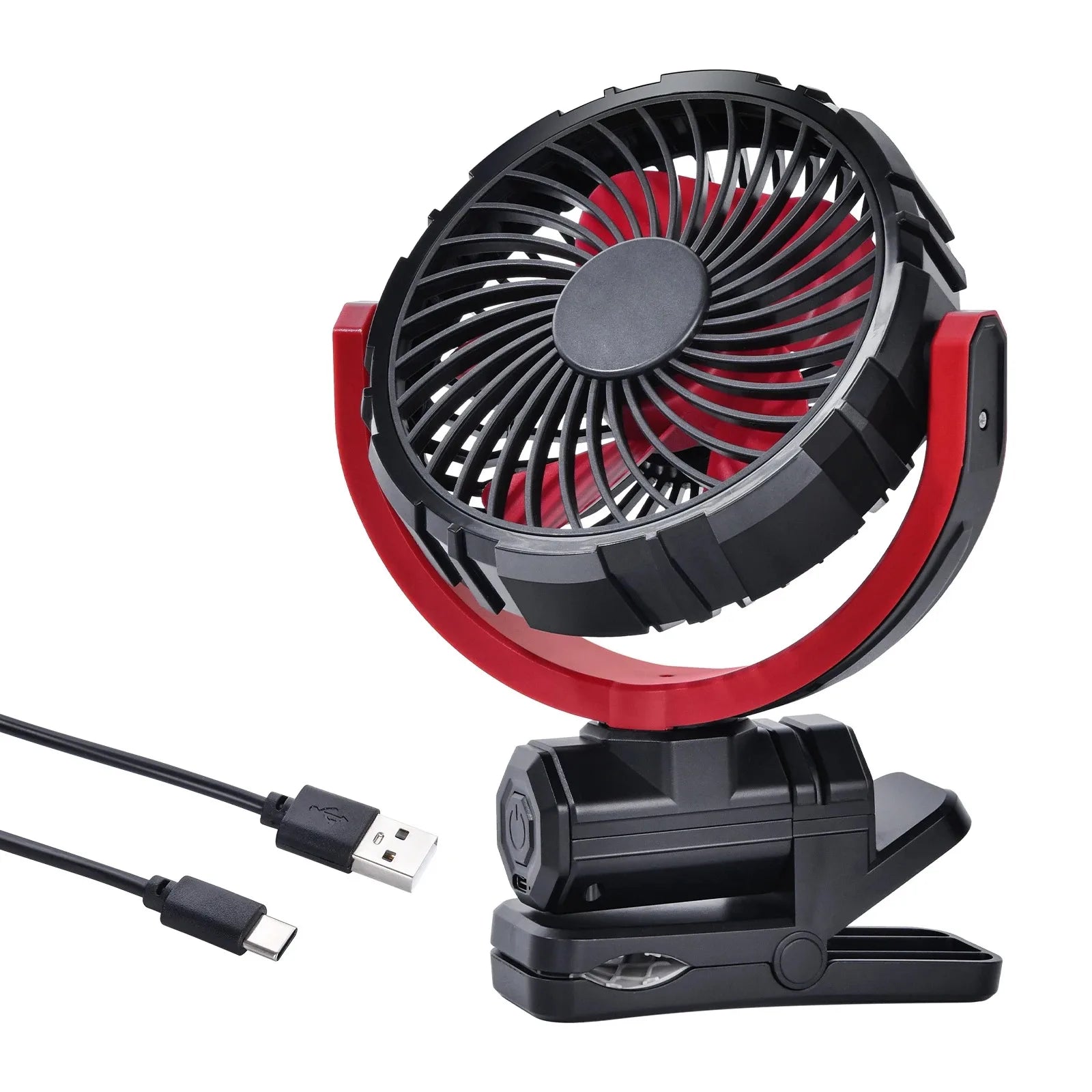 2000mAh Rechargeable Clip Fan
