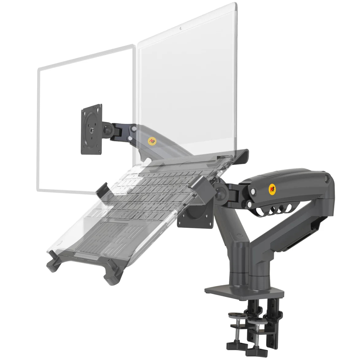 F160 Dual Monitor Laptop Arm
