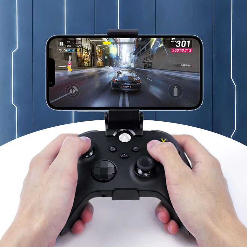Mobile Phone Clip Stand Compatible for Xbox Series S X Controller Mount Holder Handle Bracket For Xbox Series S/X Gamepad