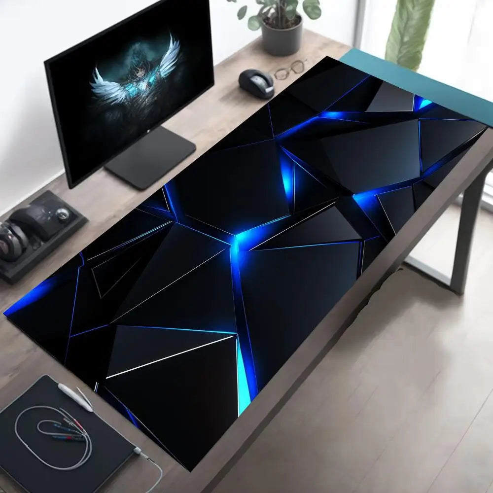 Geometric XXL Non-Slip Gaming Mousepad