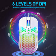 7200DPI Honeycomb RGB Gaming Mouse