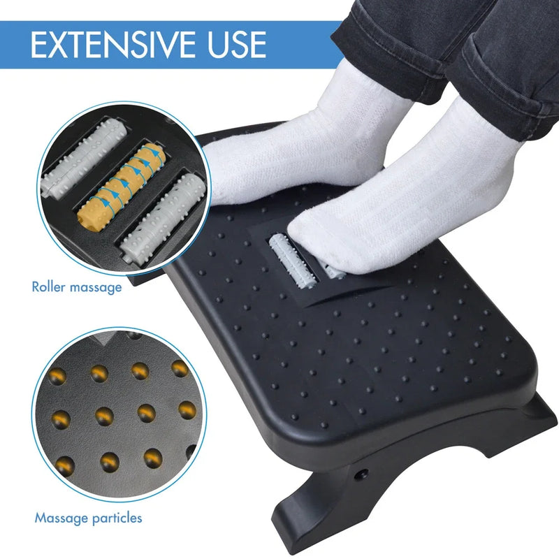 Adjustable Massage Desk Footrest