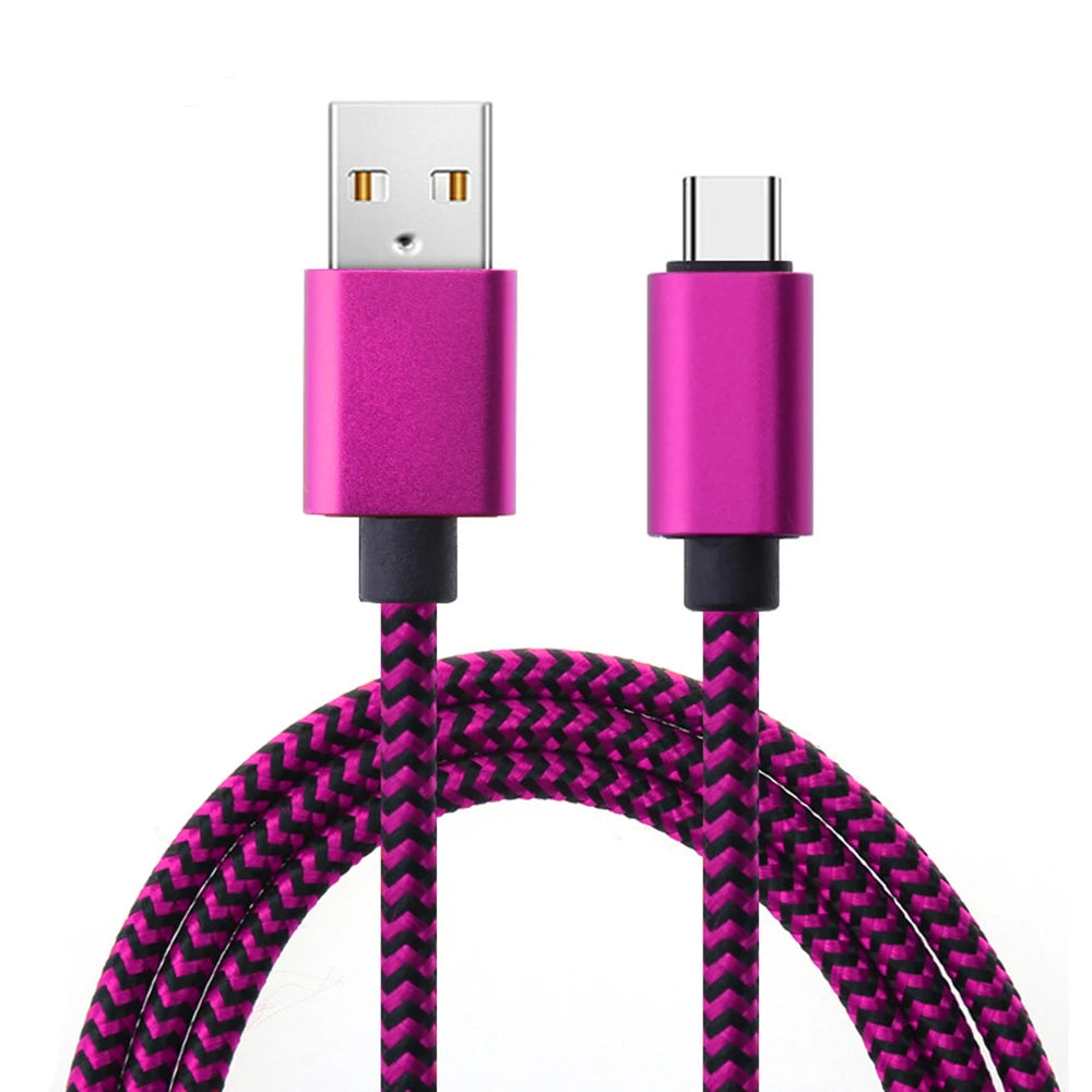 Nylon USB-C Fast Charging Cable