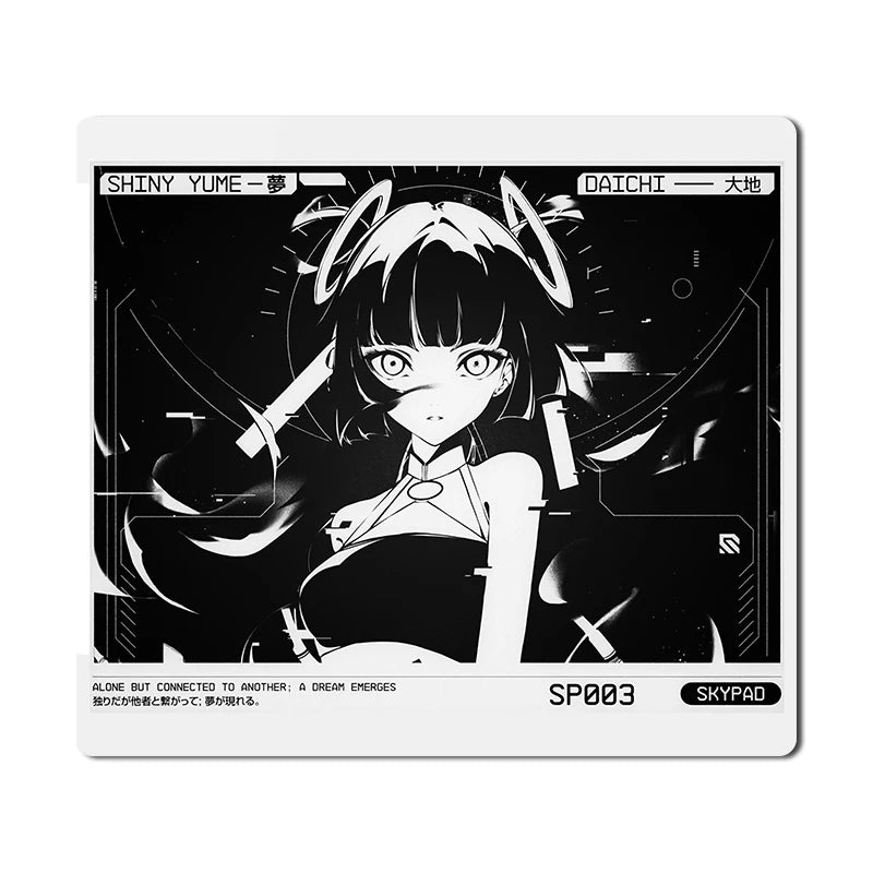 SORA Frosted Glass Gaming Mousepad