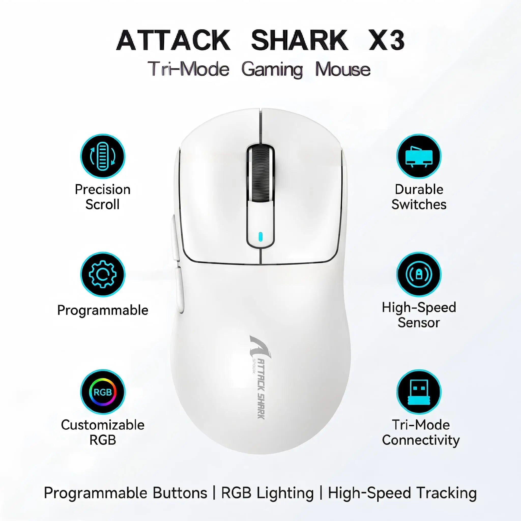 Attack Shark X3 Gaming Mouse