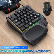 Compact 35-Key RGB Gaming Keyboard