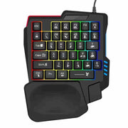 Compact 35-Key RGB Gaming Keyboard