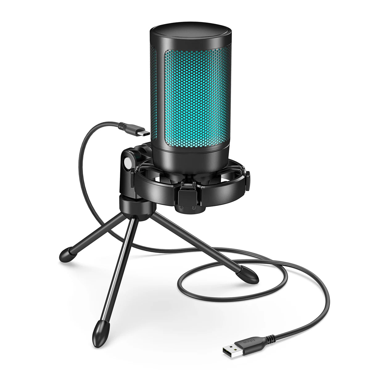 FIFINE A2 RGB Gaming Microphone