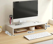 Ergonomic Monitor Riser Organizer