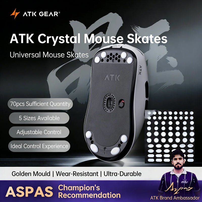 ATK PTFE Universal Mouse Skates