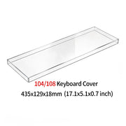 Clear Acrylic Keyboard Dust Cover