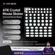 ATK PTFE Universal Mouse Skates