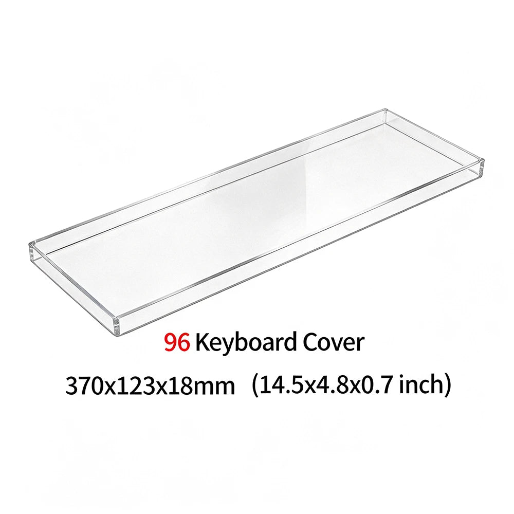 Clear Acrylic Keyboard Dust Cover