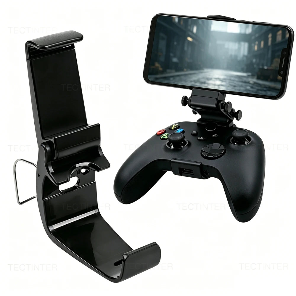 Mobile Phone Clip Stand Compatible for Xbox Series S X Controller Mount Holder Handle Bracket For Xbox Series S/X Gamepad