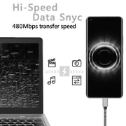 Nylon USB-C Fast Charging Cable