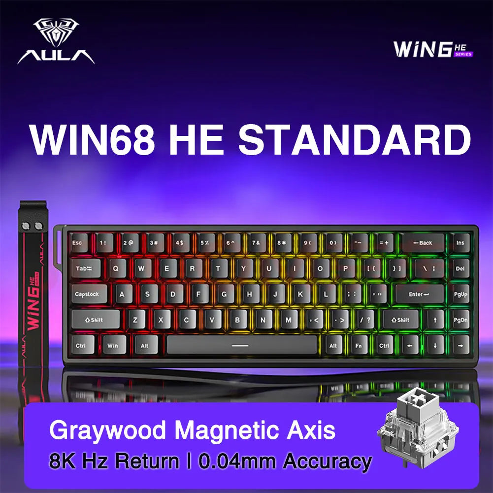 AULA WIN68 Magnetic Gaming Keyboard