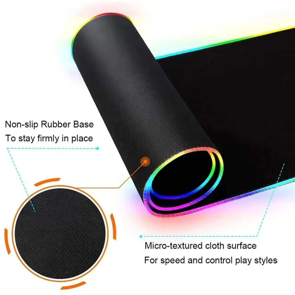 RGB LED Gaming Desk Mousepad