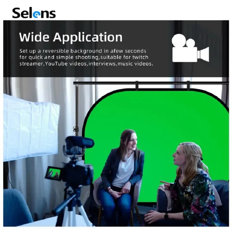 Selens Foldable Chromakey Backdrop Screen