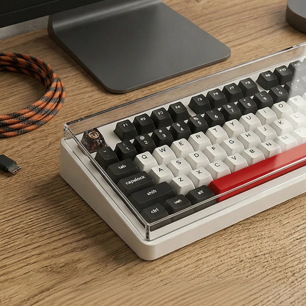 Clear Acrylic Keyboard Dust Cover
