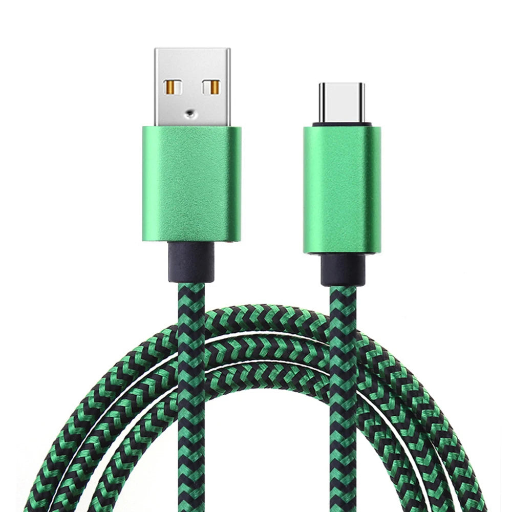 Nylon USB-C Fast Charging Cable