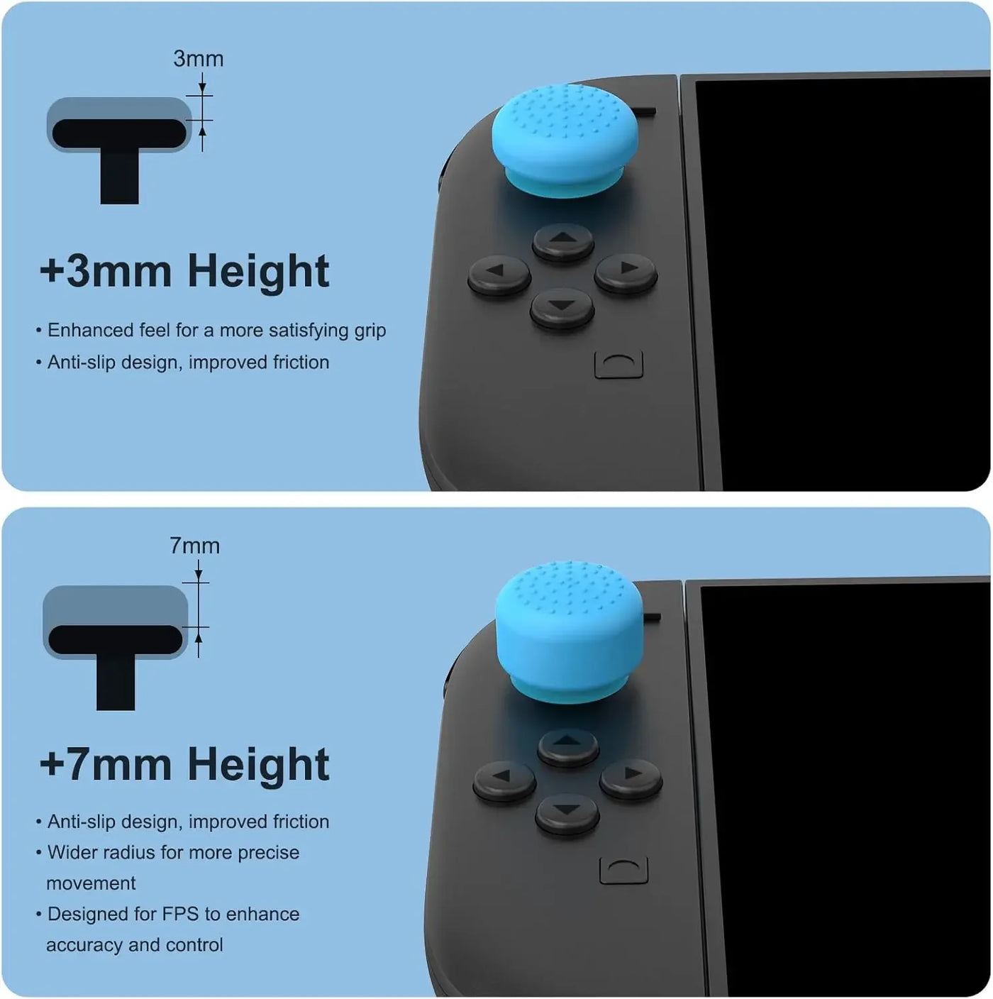 Switch 2 Silicone Thumb Grips