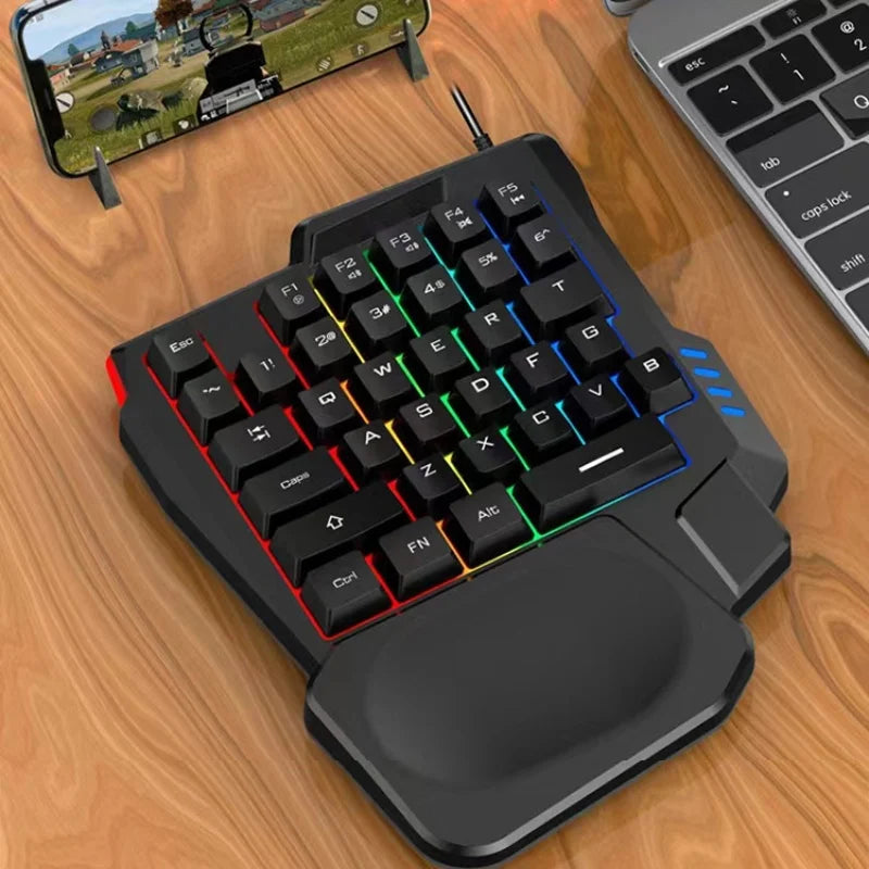 Compact 35-Key RGB Gaming Keyboard