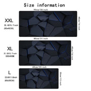 Geometric XXL Non-Slip Gaming Mousepad