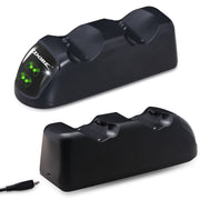PS4 Controller Charger Dock,P4 Dual Controller Charging Station, PS4 Controller Accessories Black
