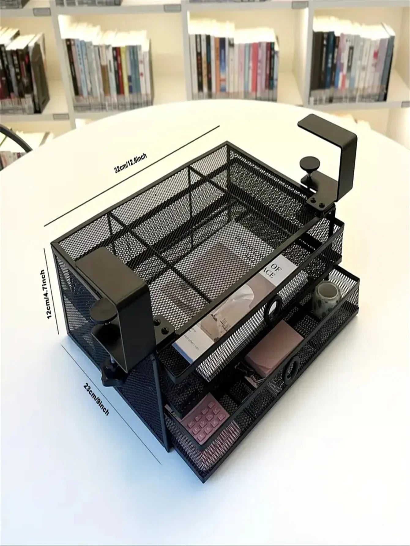 Clip-On Mesh Desk Drawers