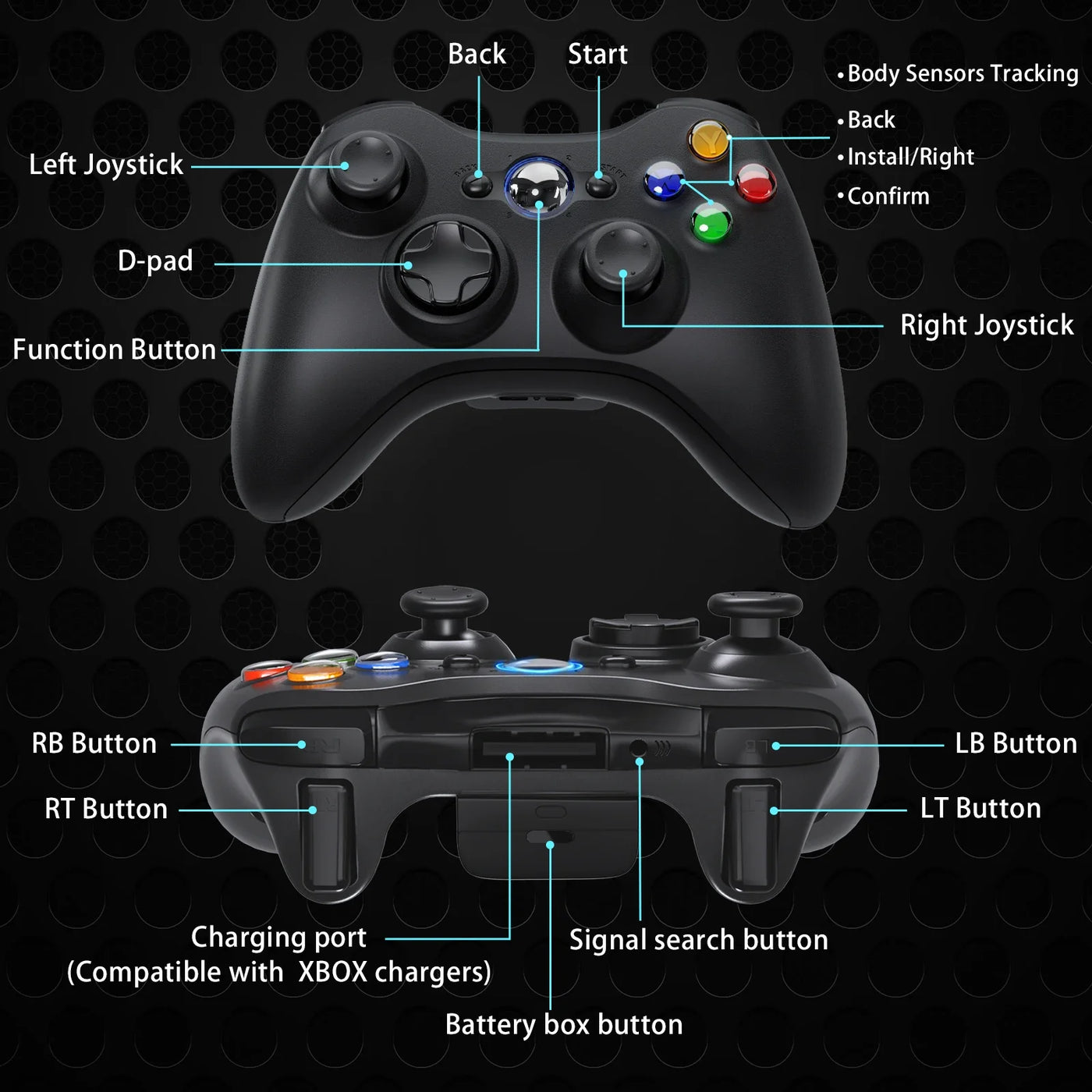 Xbox 360 Wireless Turbo Controller