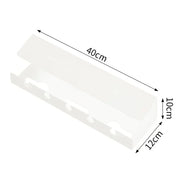 Clamp-On Under-Desk Cable Tray