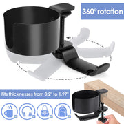 Rotating Desk Cup Holder