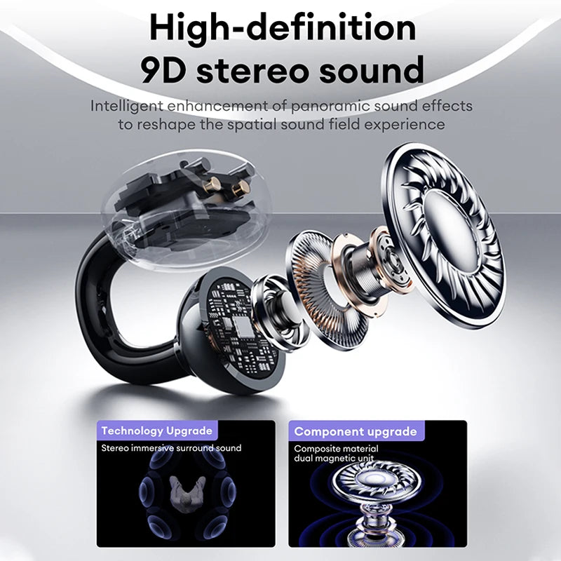 Lenovo LE302 Wireless Ear-Clip Earphones