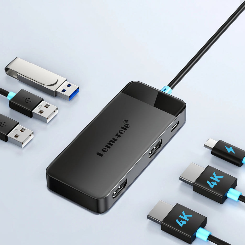 6-in-1 4K USB-C Hub